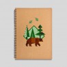 Mountain fox notebook